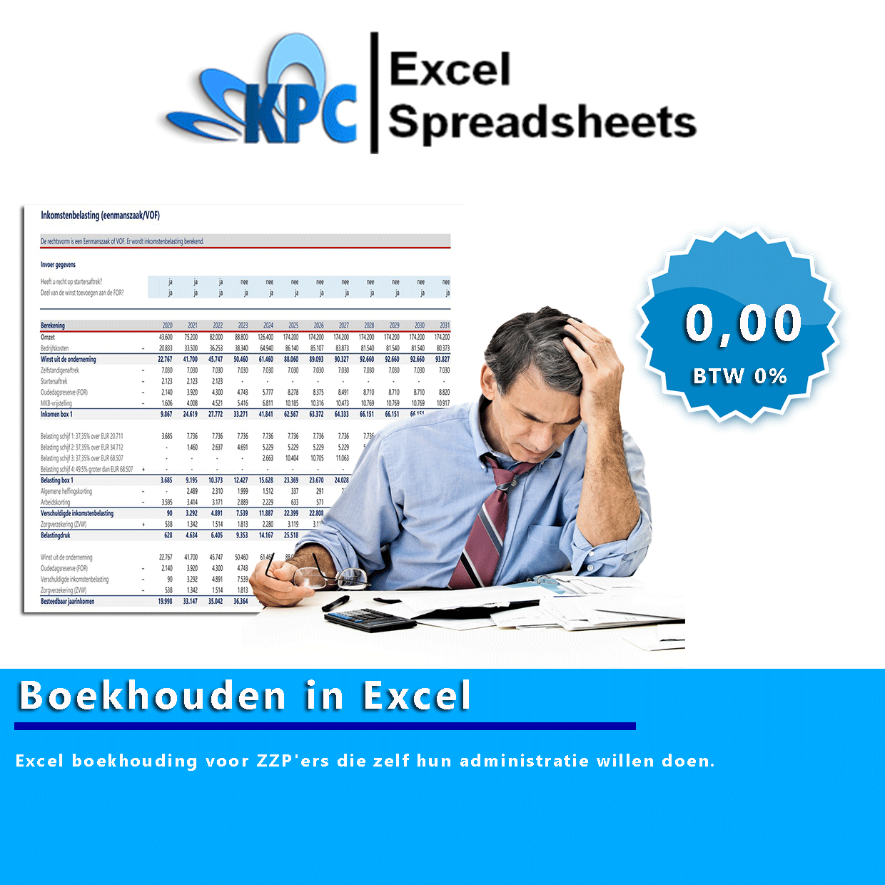 Boekhouden in Excel
