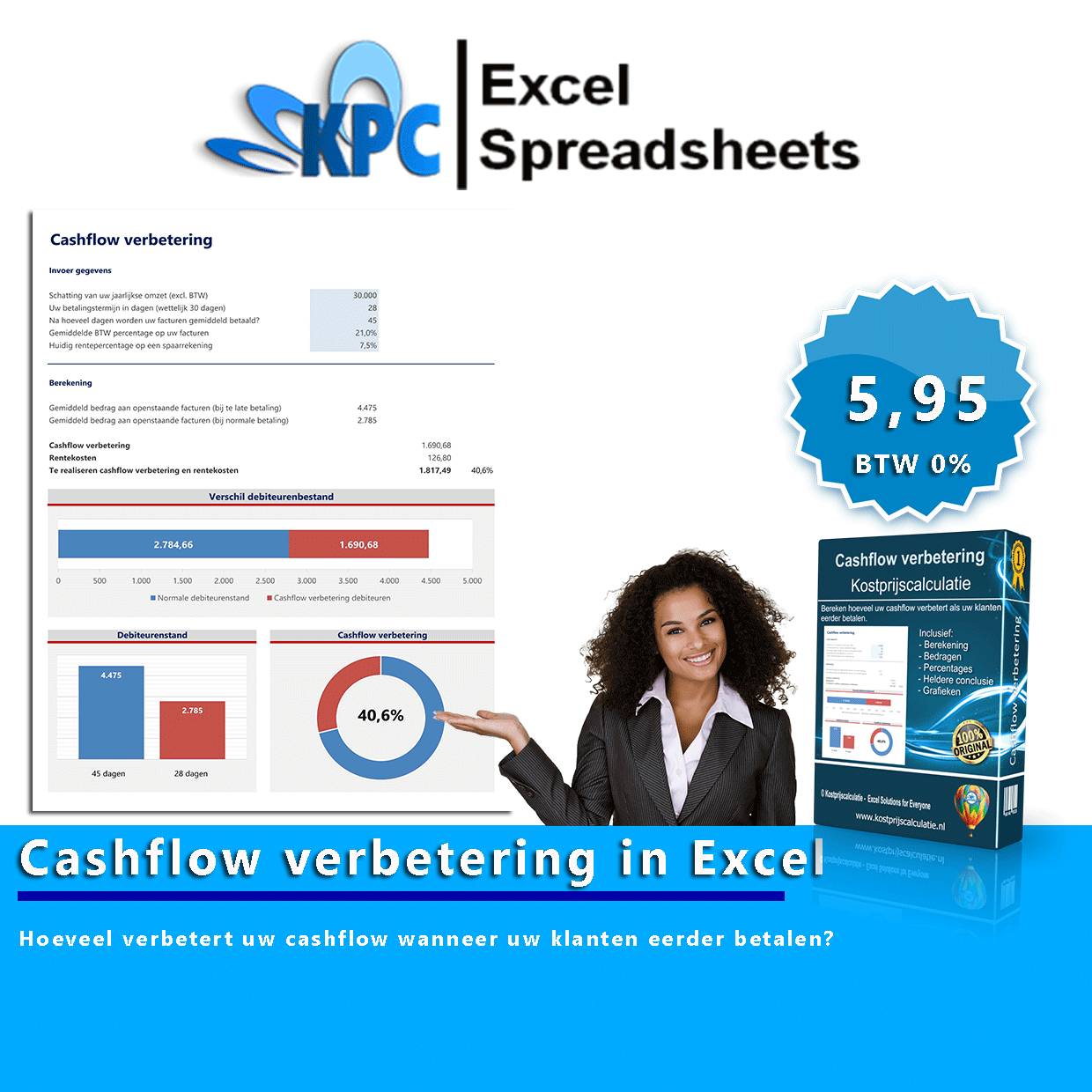 Cashflow verbetering in Excel