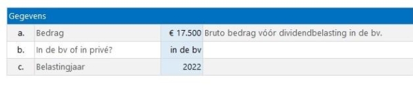 Dividendbelasting Berekenen (2012 - 2024) - Kostprijscalculatie