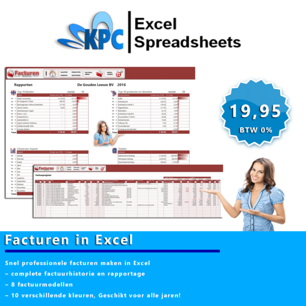 Facturen in Excel