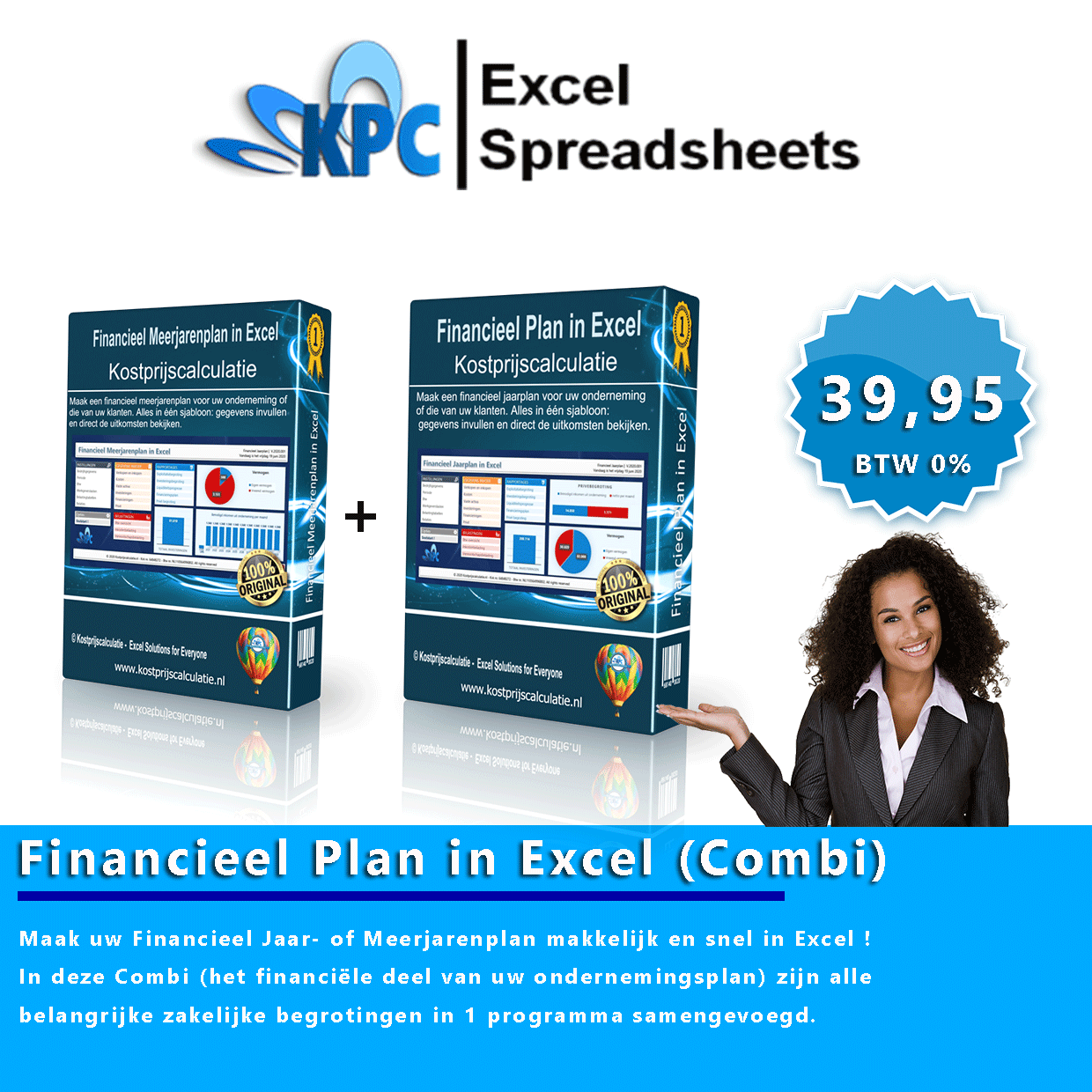 Financieel Plan in Excel (Combi)