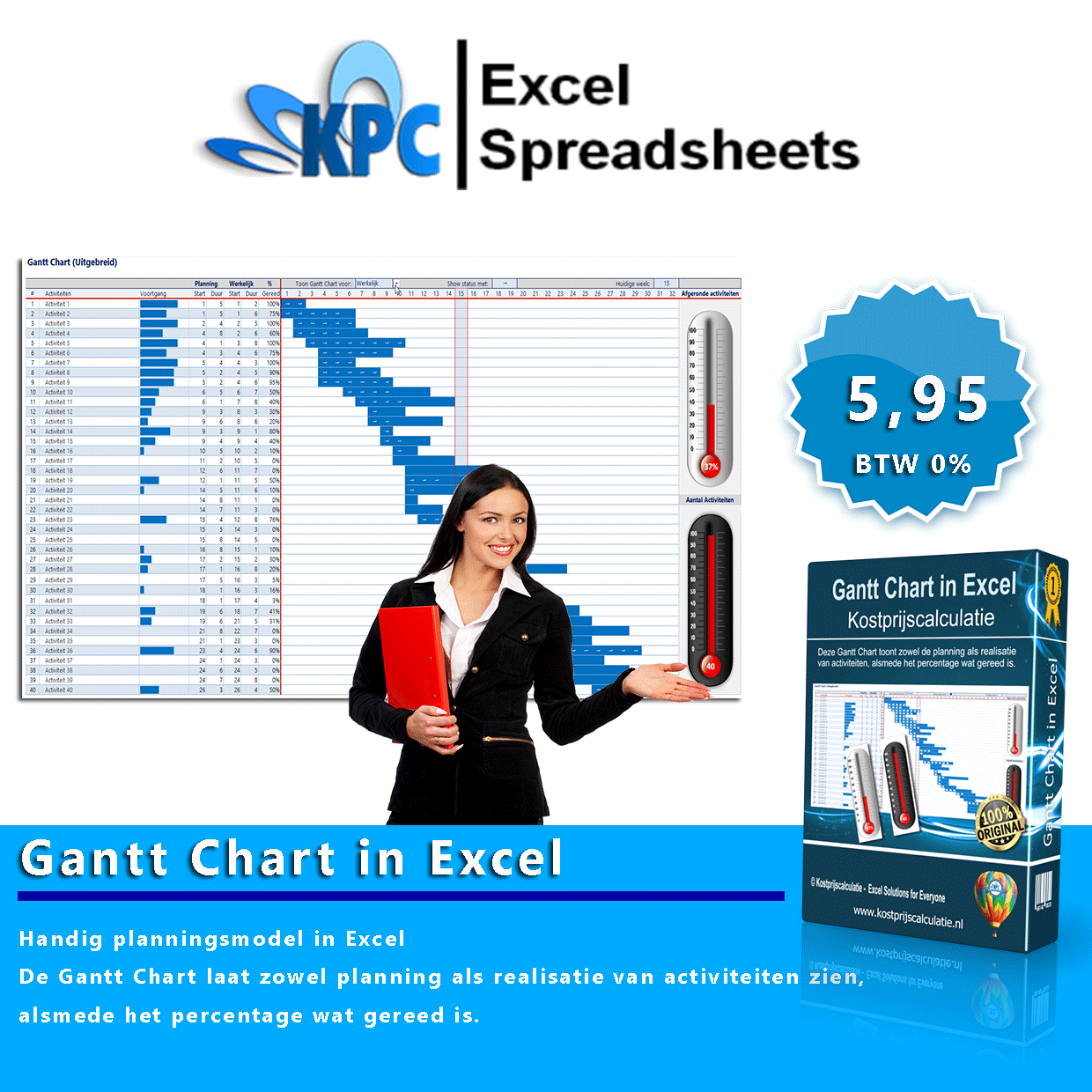 Gantt Chart in Excel