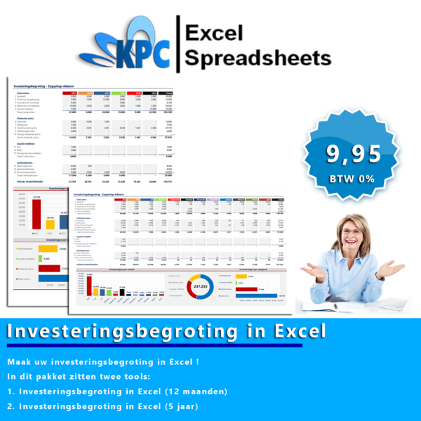 Investeringsbegroting in Excel