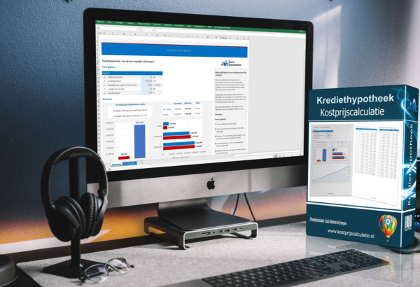 Krediethypotheek-in-Excel-Kostprijscalculatie