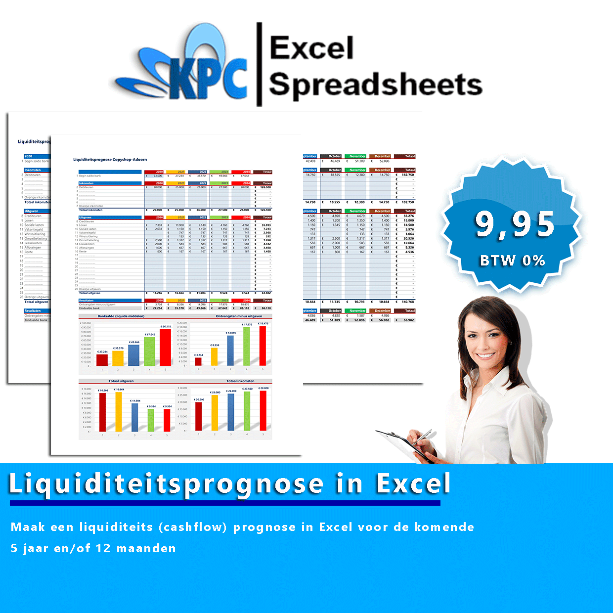Liquiditeitsprognose in Excel