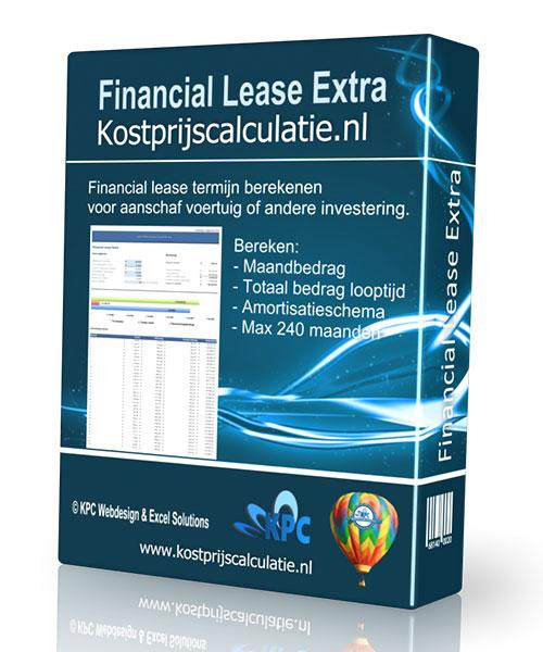 Financial lease in excel