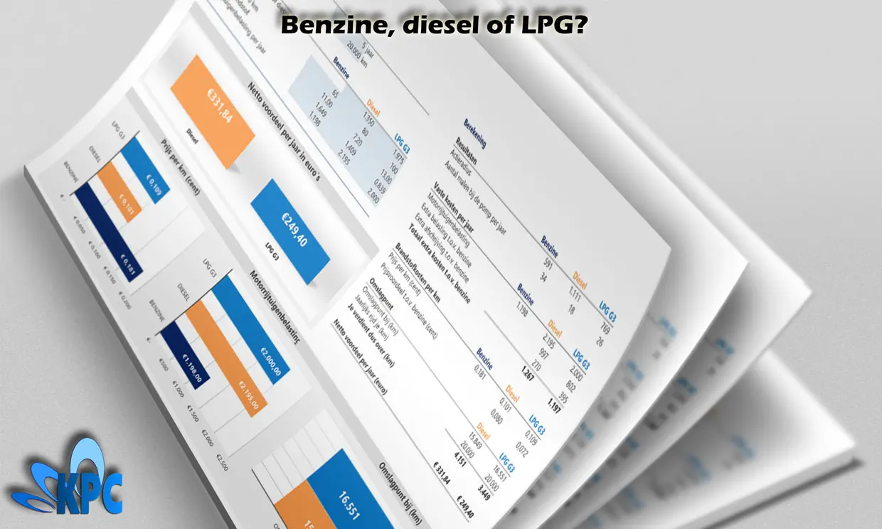 Benzine, diesel of LPG?