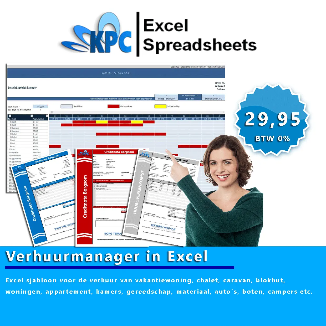 Verhuurmanager-in-Excel