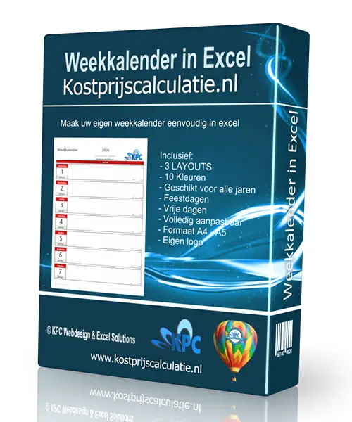 Weekkalender in Excel